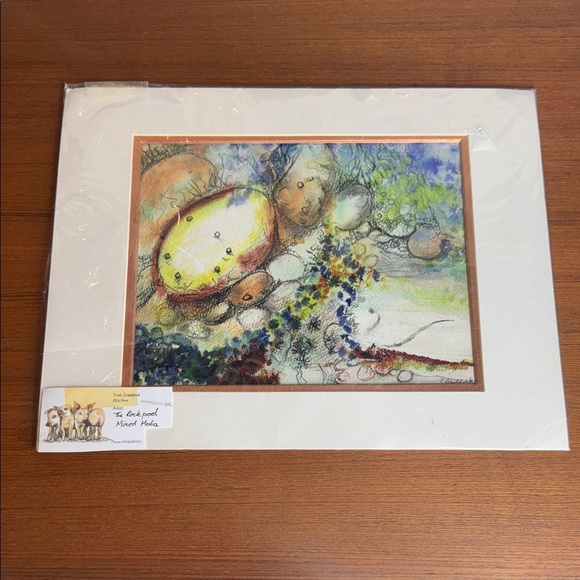 Colorful Mixed Media Art Print - Picture 3 of 11